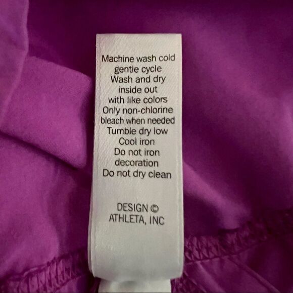 Athleta purple Run With It athletic running shorts 3.5 in inseam XXS - Picture 9 of 9